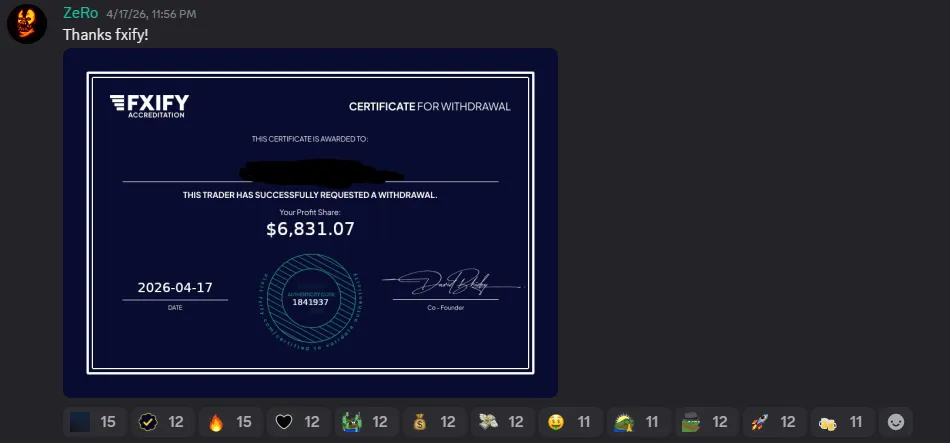 $6,831.07 Payout Certificate (ZeRo)